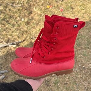 Native rain boots lace up